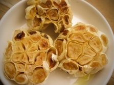 Печеный чеснок