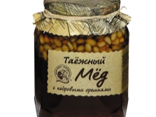 Мед с кедровыми орехами