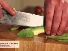 Как разделать авокадо