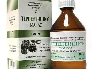 Терпентиновое масло: особенности и инструкция по применению