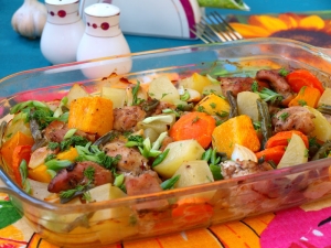 Готовим филе индейки с овощами