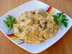 Рецепты приготовления куриной печени в сметане