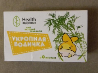 Травяной чай укропный