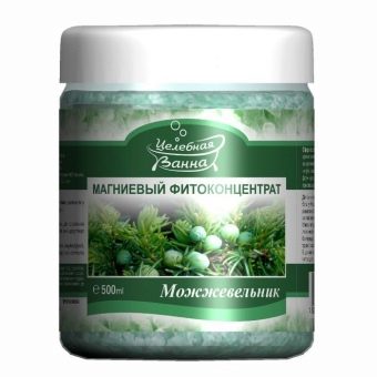 Соль для ванн с можжевельником