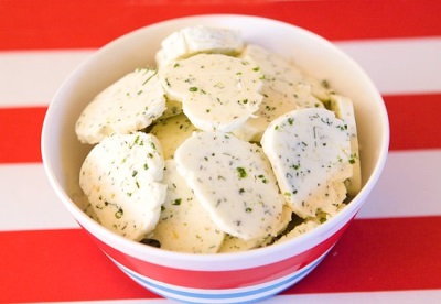 Чеснок со сливочным маслом