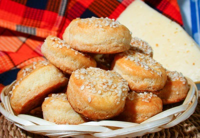 Печенье с кунжутом