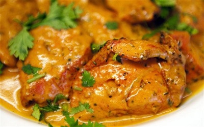 Курица с куркумой по-индийски