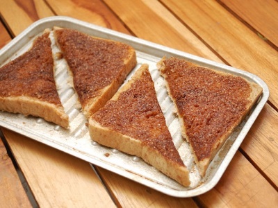 Гренки с корицей
