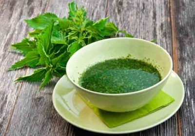 Кашица из крапивы