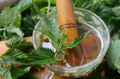 Ванночки для рук и ног с крапивой