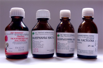Настойка валерианы, пустырника, пиона и боярышника