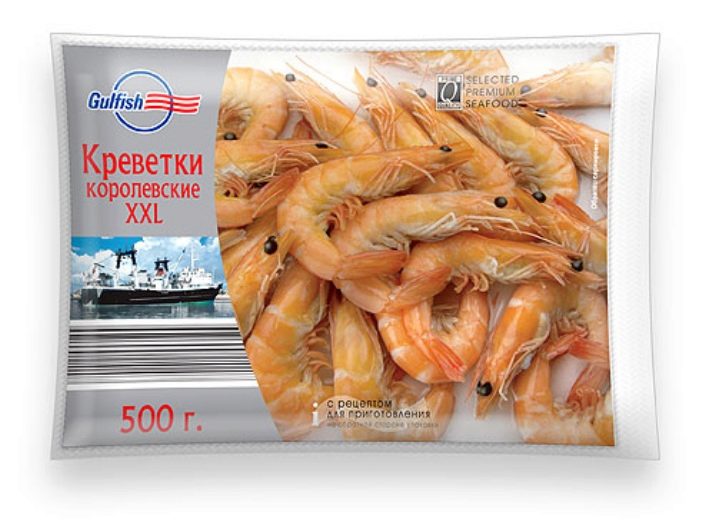 Как сварить королевские креветки замороженные