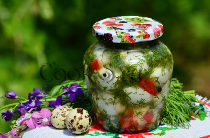 Мариновані перепелині яйця рецепт. recepty prigotovleniya marinovannyh perepelinyh yaic 8. Мариновані перепелині яйця рецепт фото. Мариновані перепелині яйця рецепт-recepty prigotovleniya marinovannyh perepelinyh yaic 8. картинка Мариновані перепелині яйця рецепт. картинка recepty prigotovleniya marinovannyh perepelinyh yaic 8. Перепелиные яйца можно сварить и съесть. Их можно добавить в тесто. Из яиц перепелов можно сделать красивые закуски на шпажках. Еще можно добавить их в салаты. Также используют яйца для украшения различных блюд. Что еще? Бутерброды приготовить с перепелиными яйцами. Нафаршировать ими блины. Все, фантазия, кажется, иссякла. Но однажды иду вдоль прилавков магазина и вижу перепелиные яйца в банке. Маринованные!